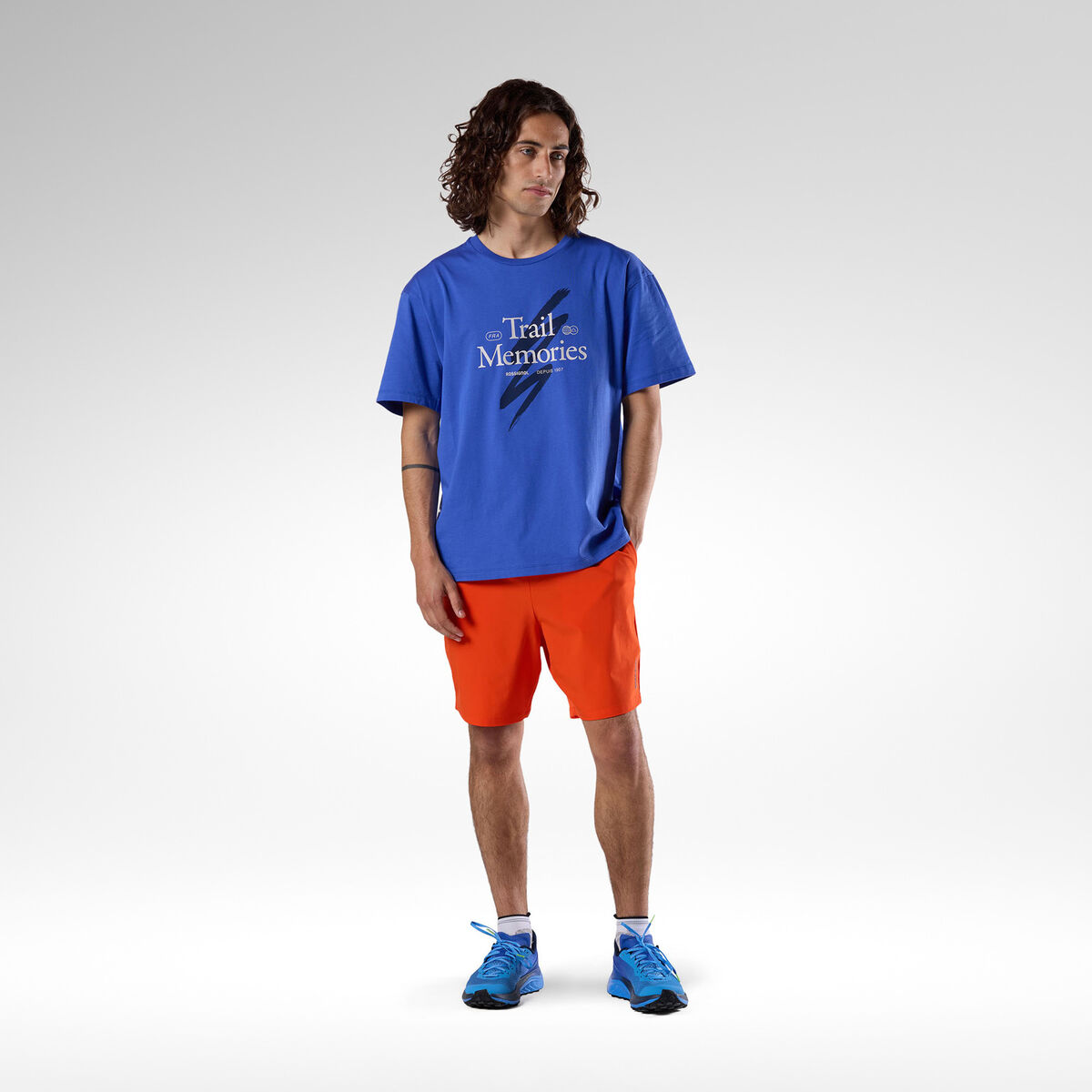 Rossignol Men's Graphic Waterfall Tee Blue