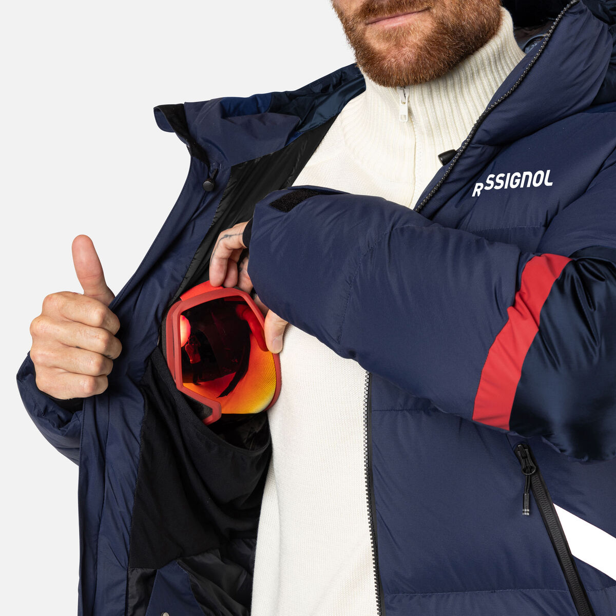 Rossignol Men's Daille Down Ski Jacket blue