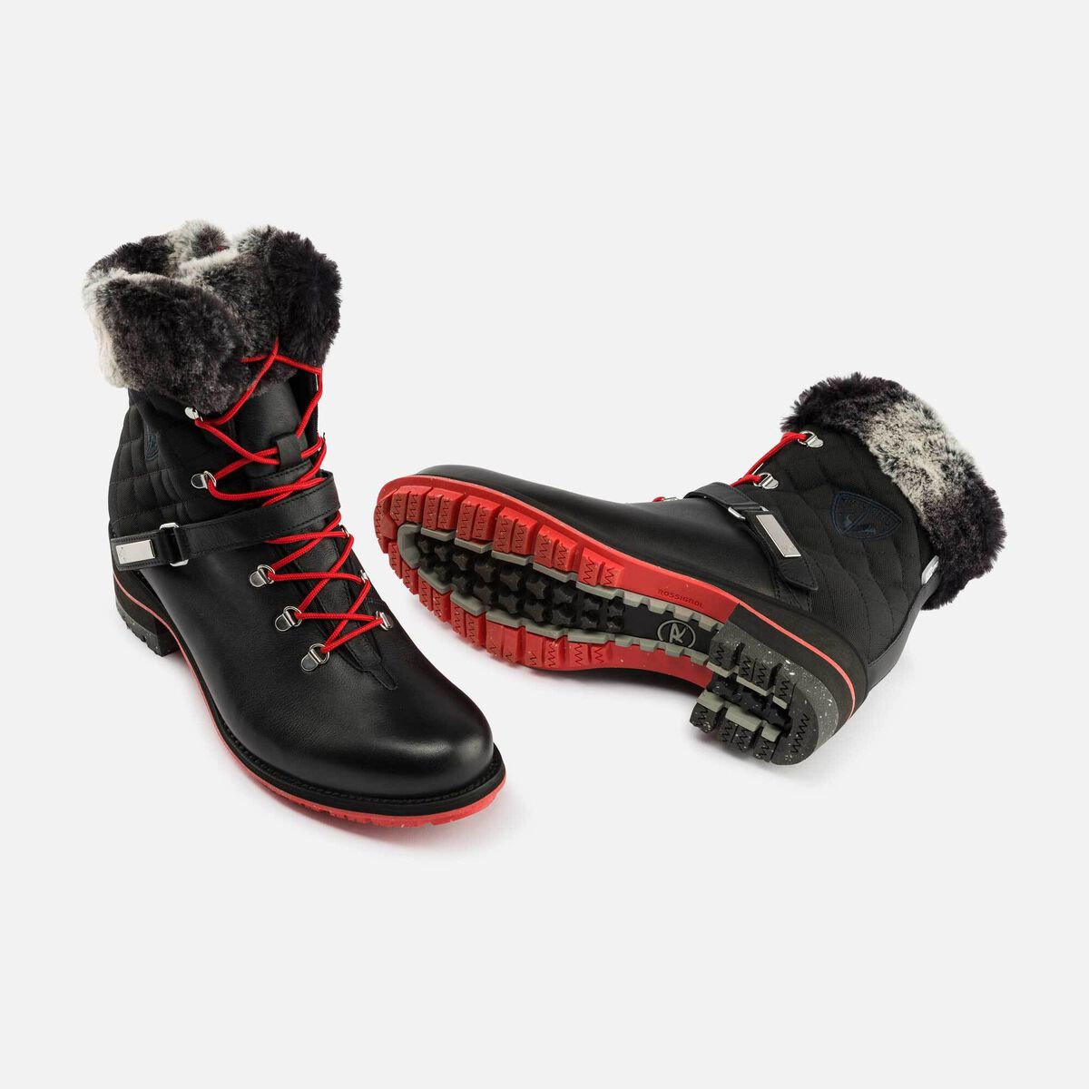 Rossignol Botas 1907 Meg&egrave;ve negras para mujer Black