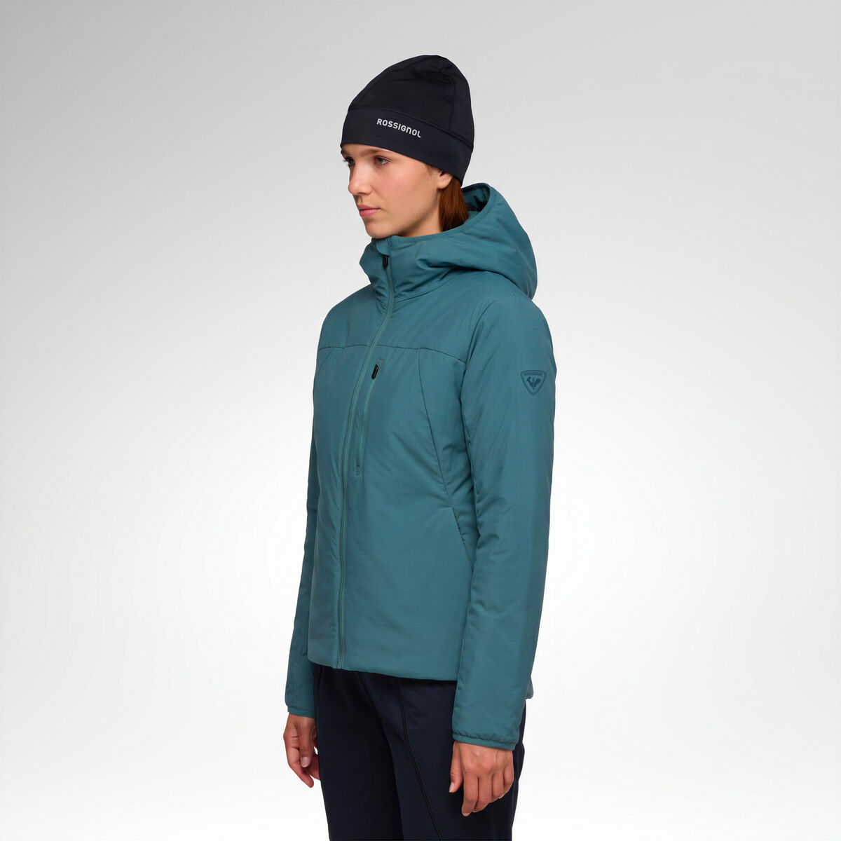 Rossignol Women's Opside Hoodie Jacket Blue