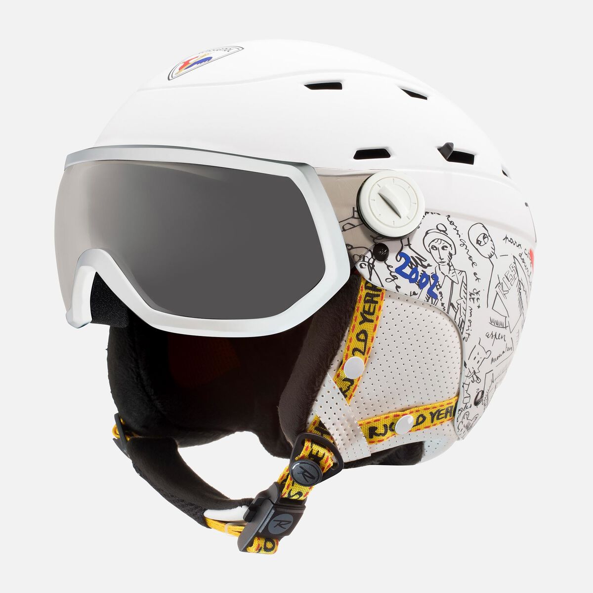 Rossignol Casque Femme Allspeed Visor Impacts JCC &agrave; visi&egrave;re photochromique Multicolor