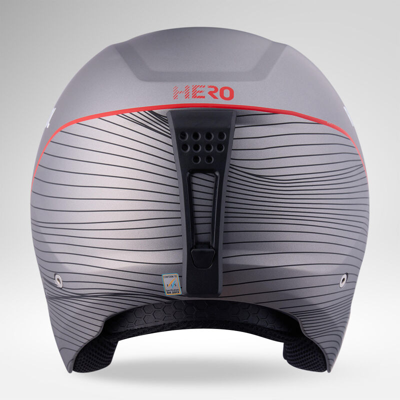 Rossignol Hero Giant FIS Grey Helmet Grey