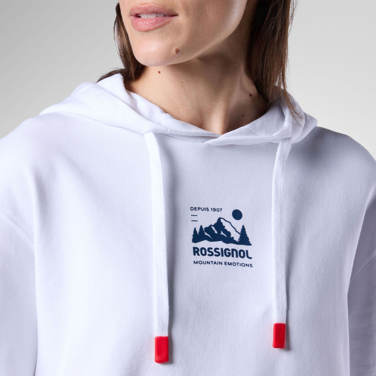 Rossignol Women's Waterfall Hoodie white