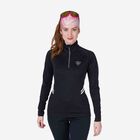 Rossignol Premi&egrave;re couche demi-zip Poursuite femme BLACK
