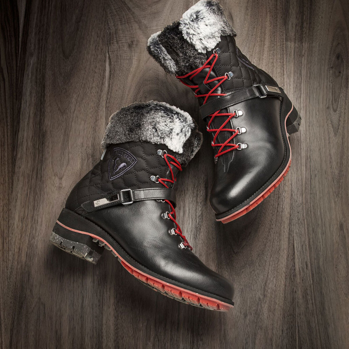 Rossignol Bottes 1907 Meg&egrave;ve Noires Femme black