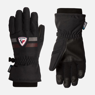 Rossignol Juniors' ROC waterproof ski gloves black