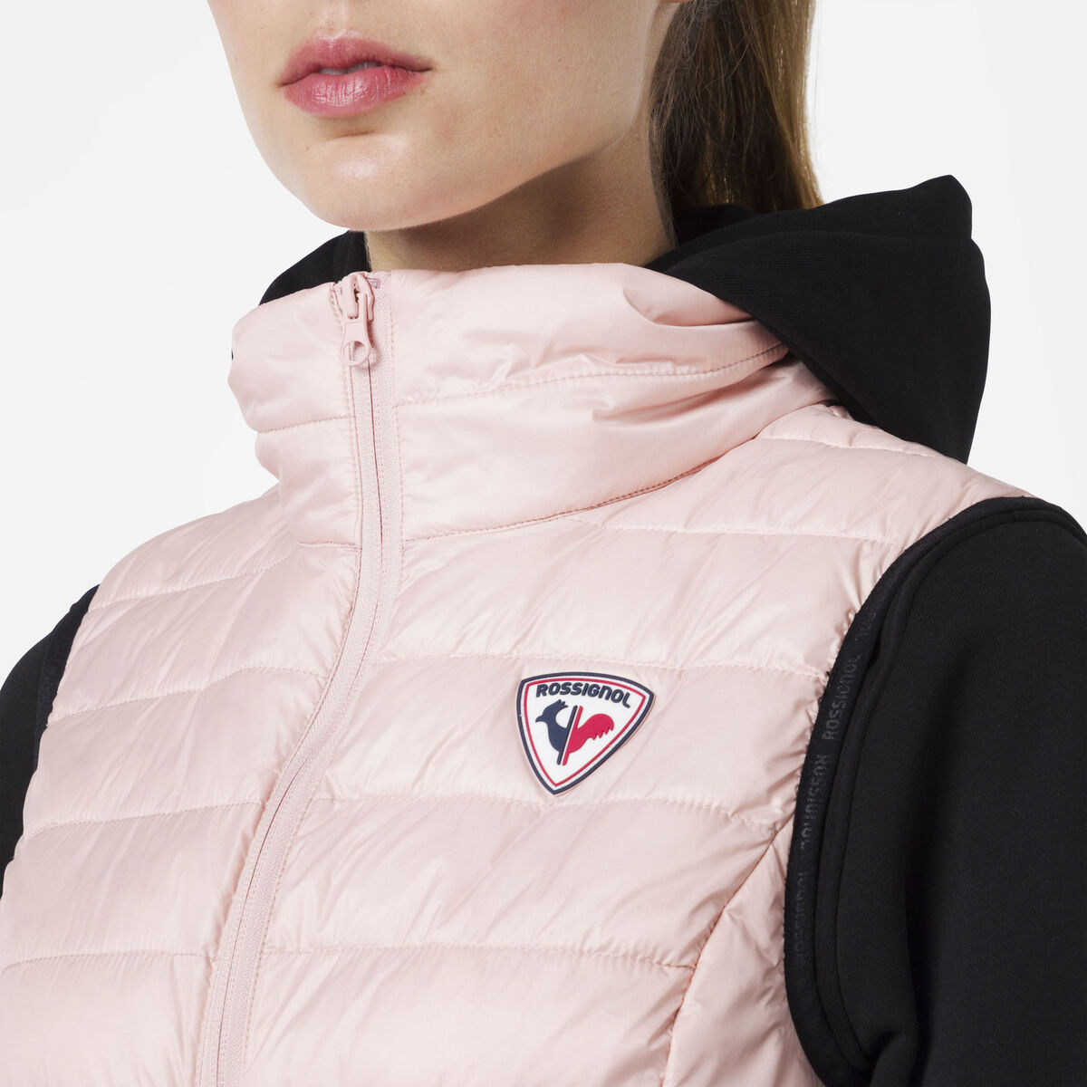 Rossignol Chaleco aislante para mujer Pink/Purple