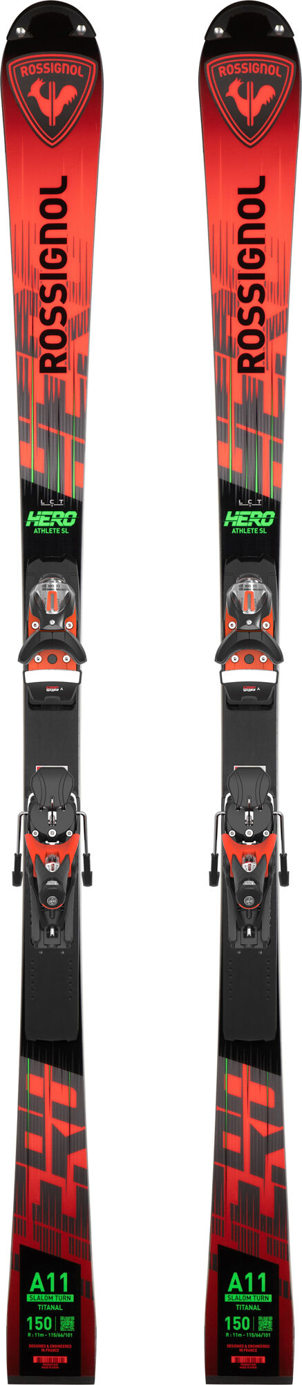 Unisex's Racing Skis Hero Athlete Sl 150 R22 | Red | Rossignol