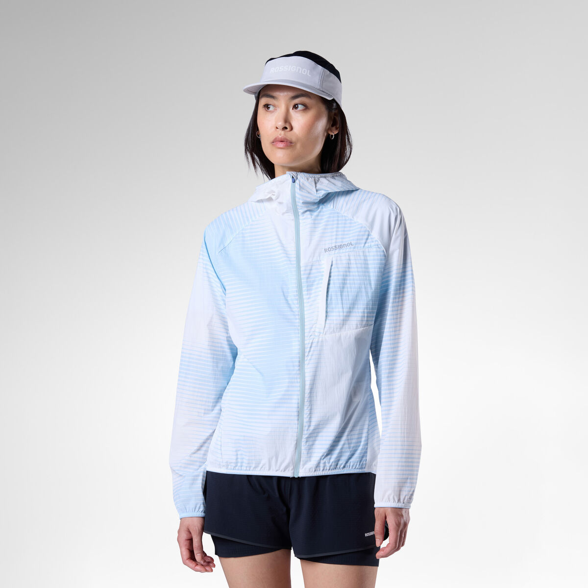 Rossignol Women's Sidelhorn Packable Jacket Blue