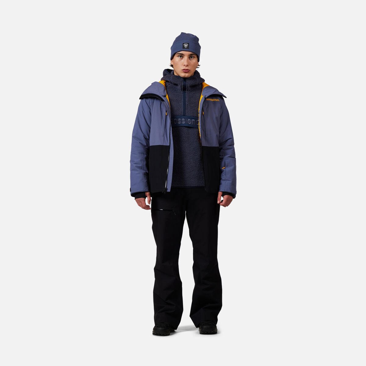Rossignol Men's Alltrack Anorak Fleece Blue