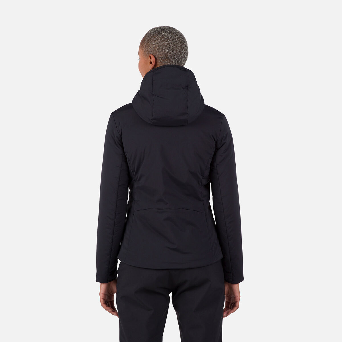 Rossignol Women's Opside Warm Insulated Hoodie Jacket Black