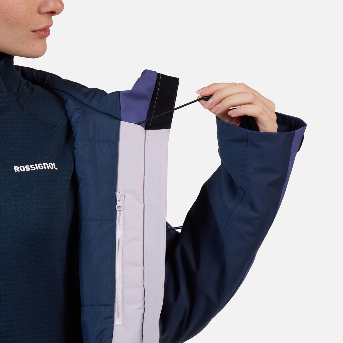 Rossignol Women's Velika Insulated Ski Jacket Pink/Purple