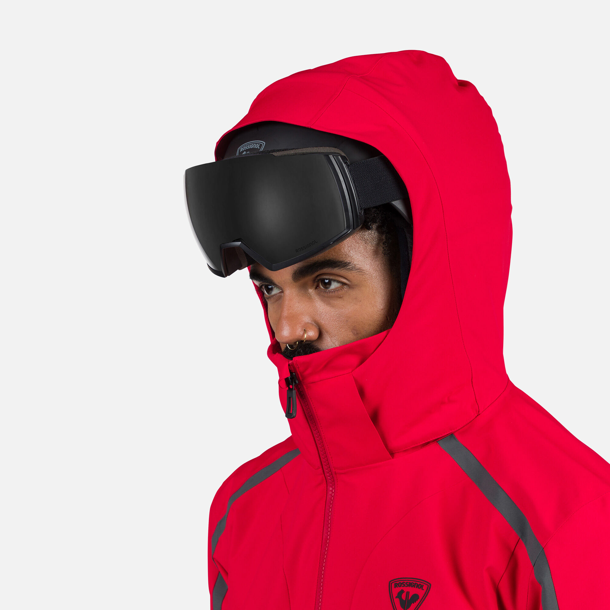 ROSSIGNOL スキーウェア レッド Men's Saluver Ski Jacket | Red | Rossignol