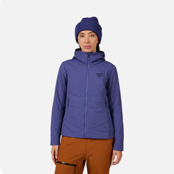 Rossignol Women's Opside Light Insulated Hoodie Jacket Blue