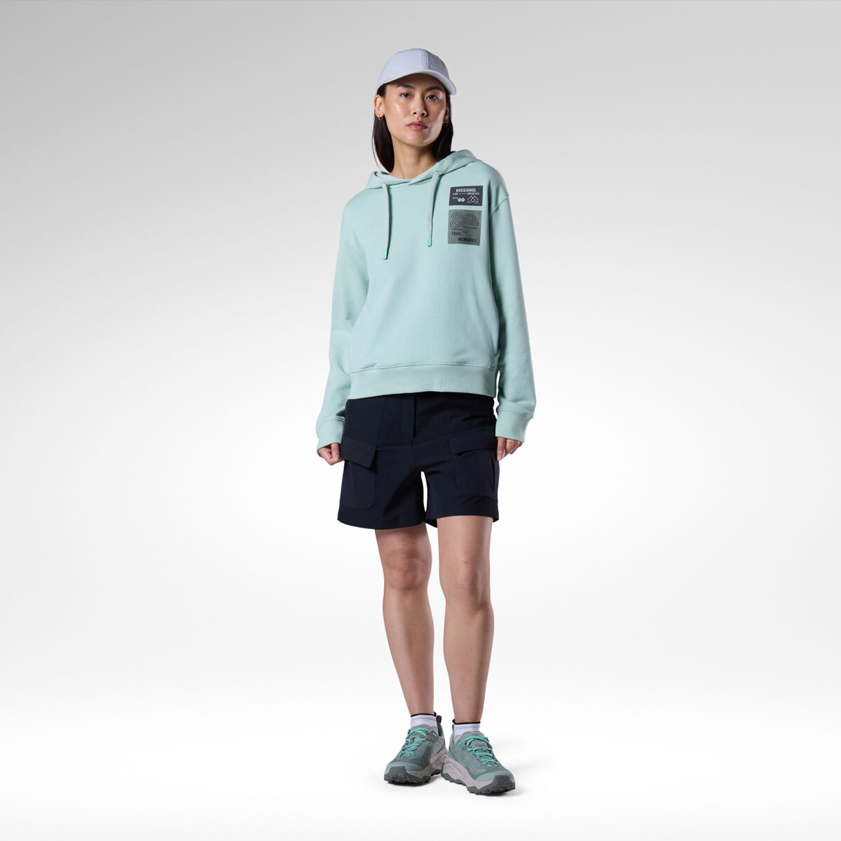 Rossignol Women's Waterfall Hoodie Green