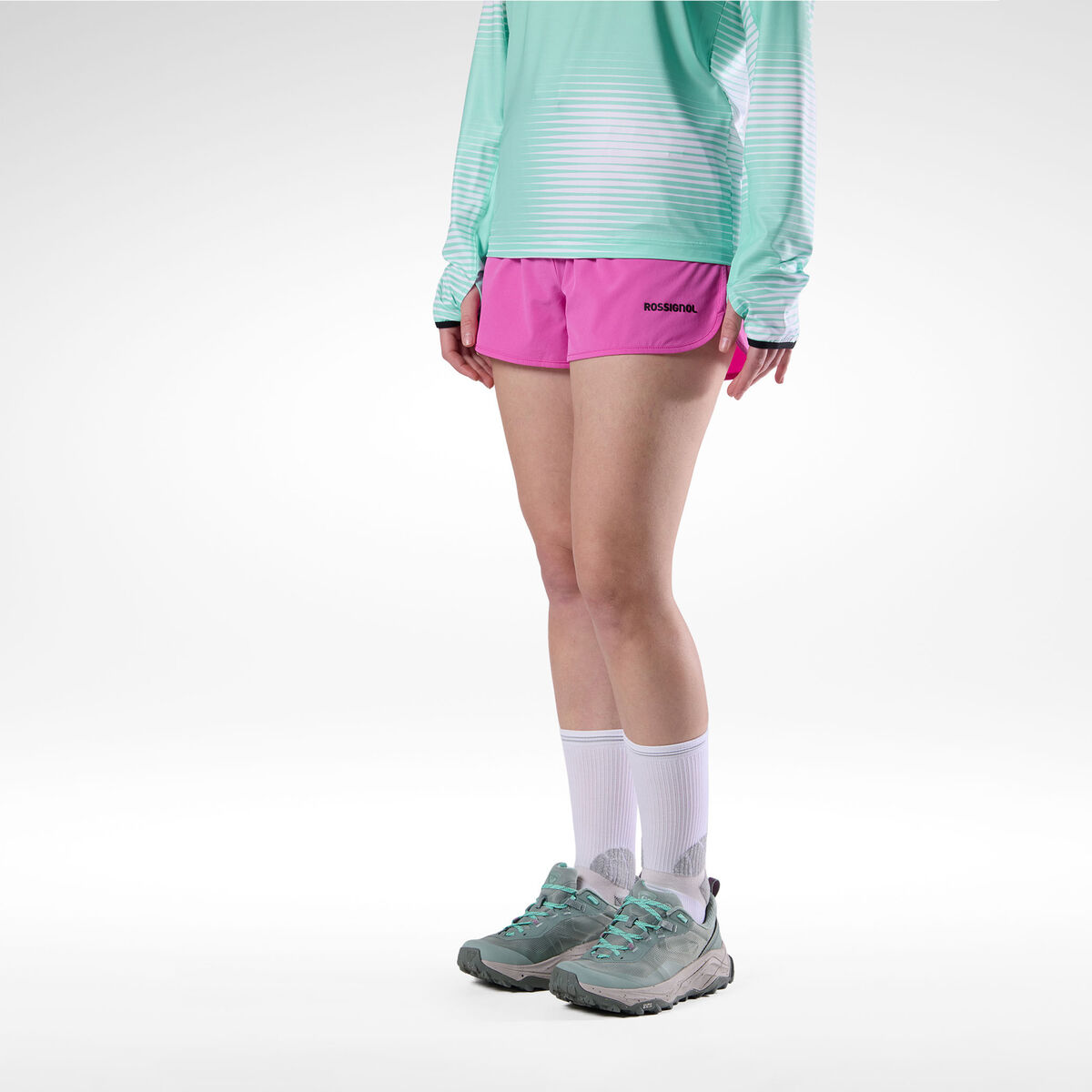 Rossignol Women's Sidelhorn Shorts 3' Pink/Purple