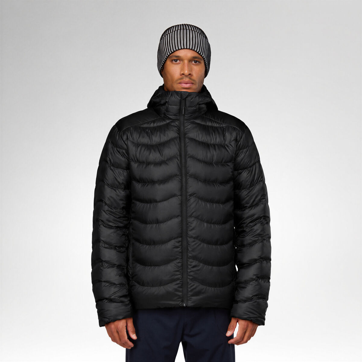 Rossignol Men's Verok Down Hoodie Jacket Black