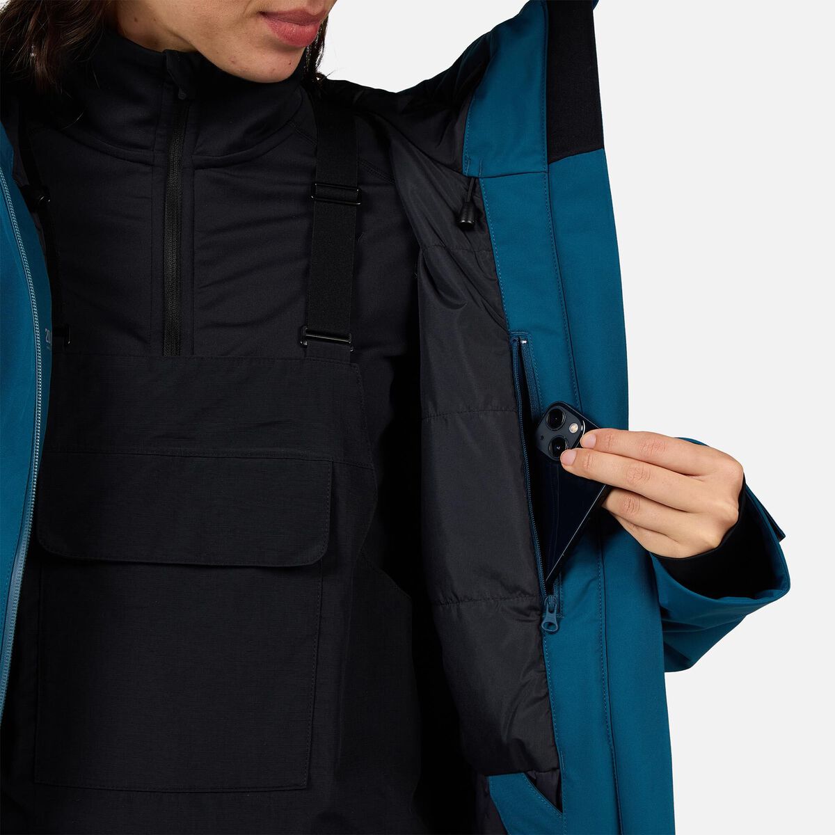 Rossignol Women's Rochrun Insulated Ski Jacket Blue