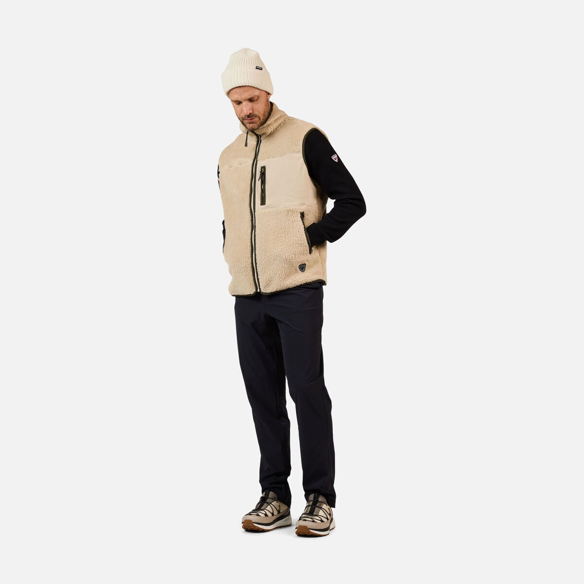 Rossignol Men's All Track Sherpa Vest Grey