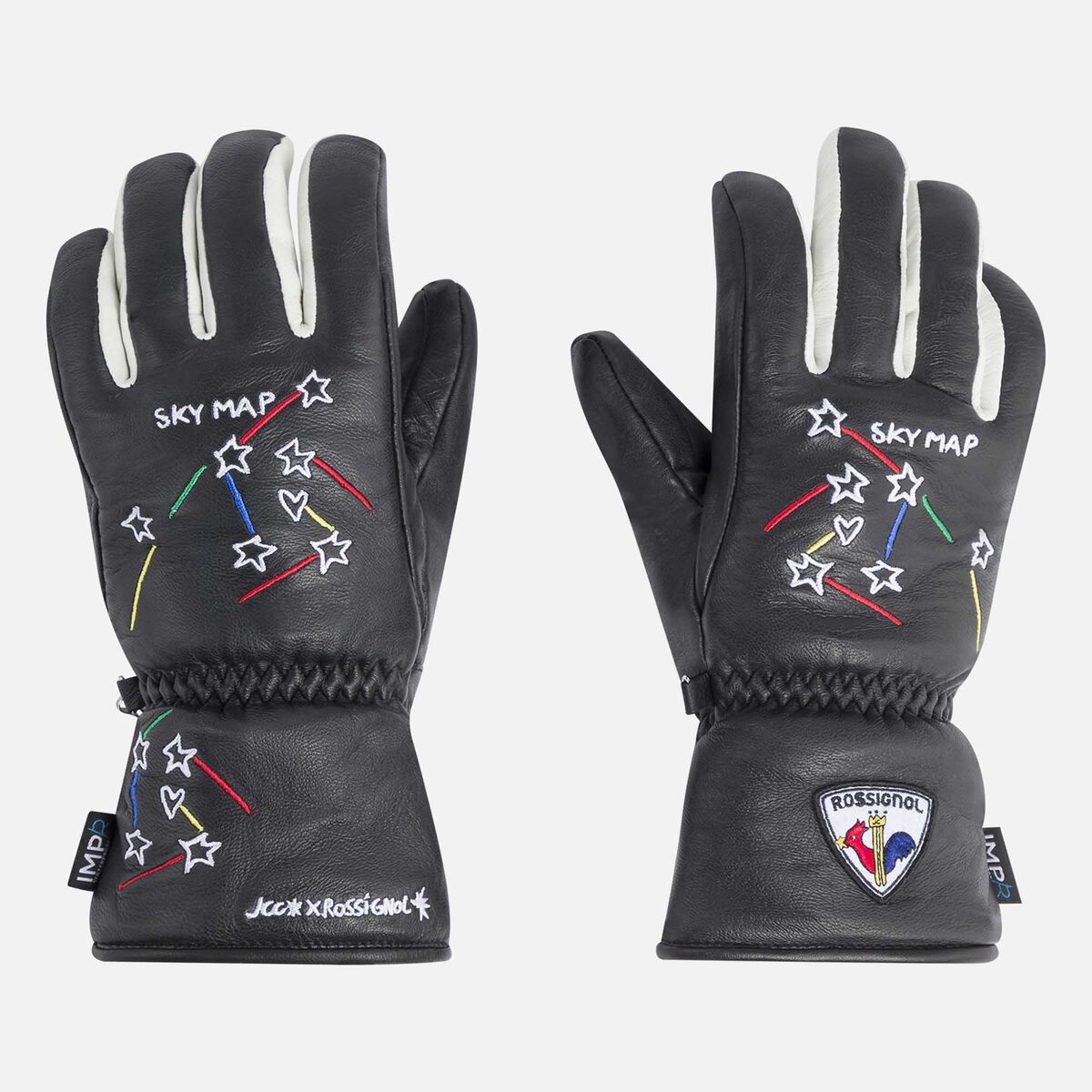 Women's JCC sublime leather waterproof ski gloves