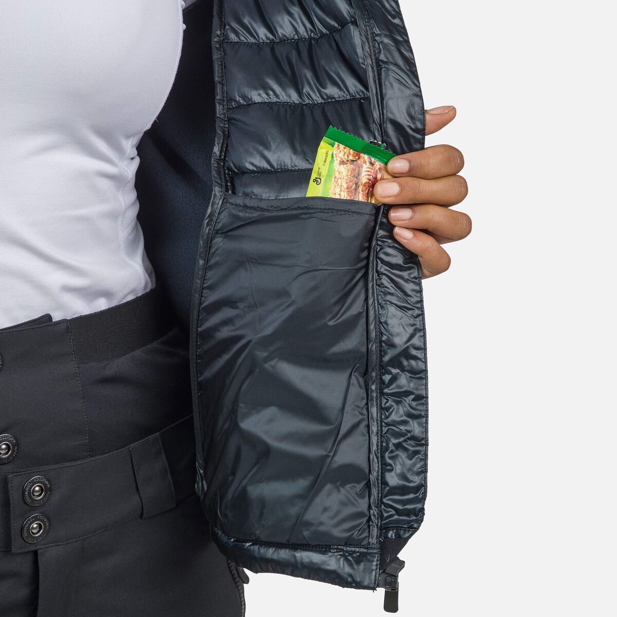 Rossignol ウィメンズ SKPR ハイブリッド ライト ジャケット black