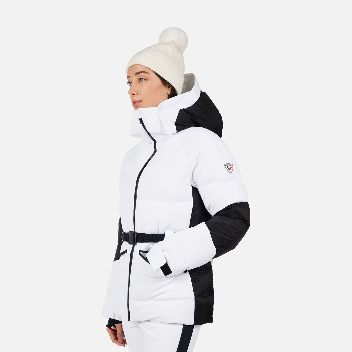 Rossignol Women's Ciastel Down Mix Ski Jacket White