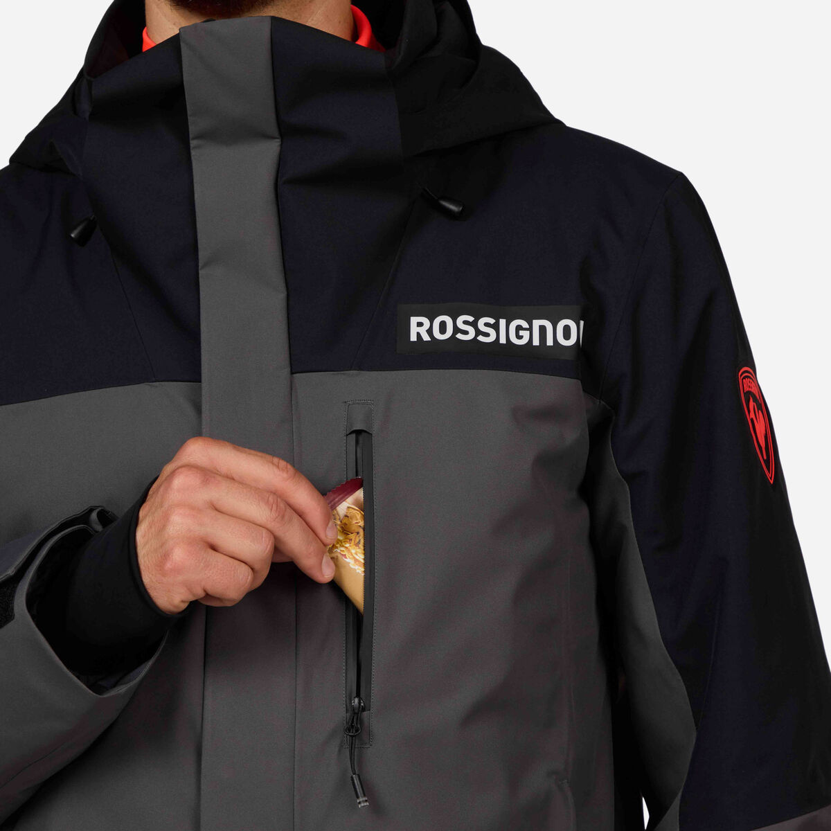 Rossignol Men's Hero Velika Insulated Ski Jacket Grey