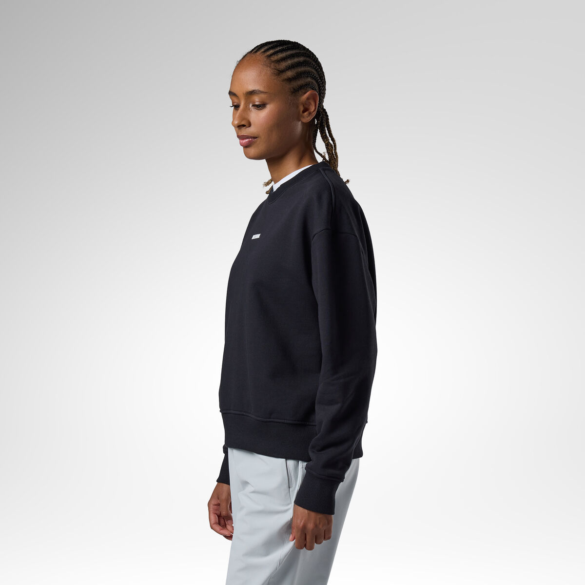 Rossignol Sweatshirt Ras du Cou d&eacute;contract&eacute; Presset pour femmes Black