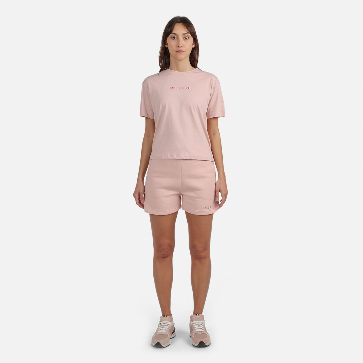 Rossignol Women's Embroidery Shorts Pink/Purple