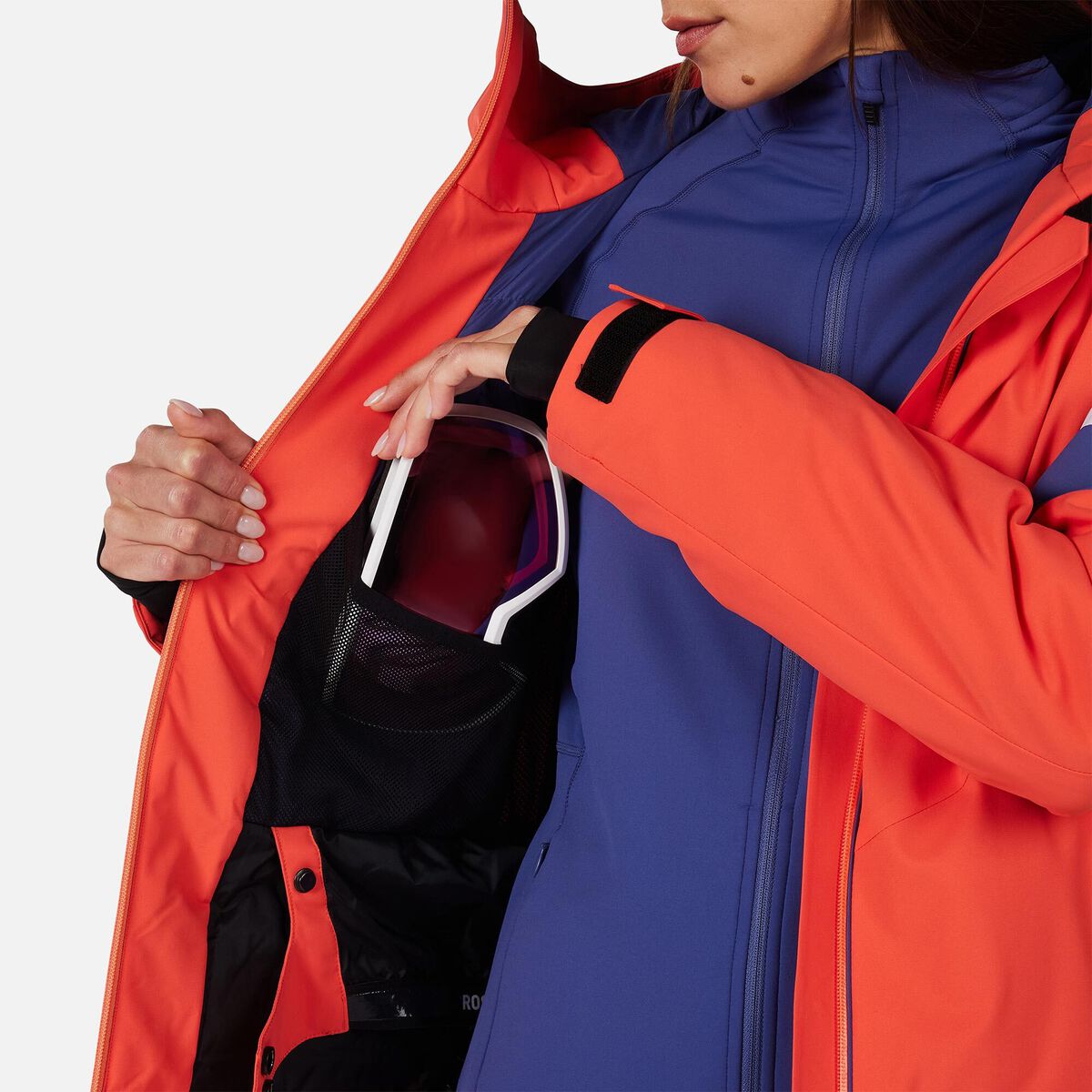 Rossignol Giacca da sci donna Strawpile Orange
