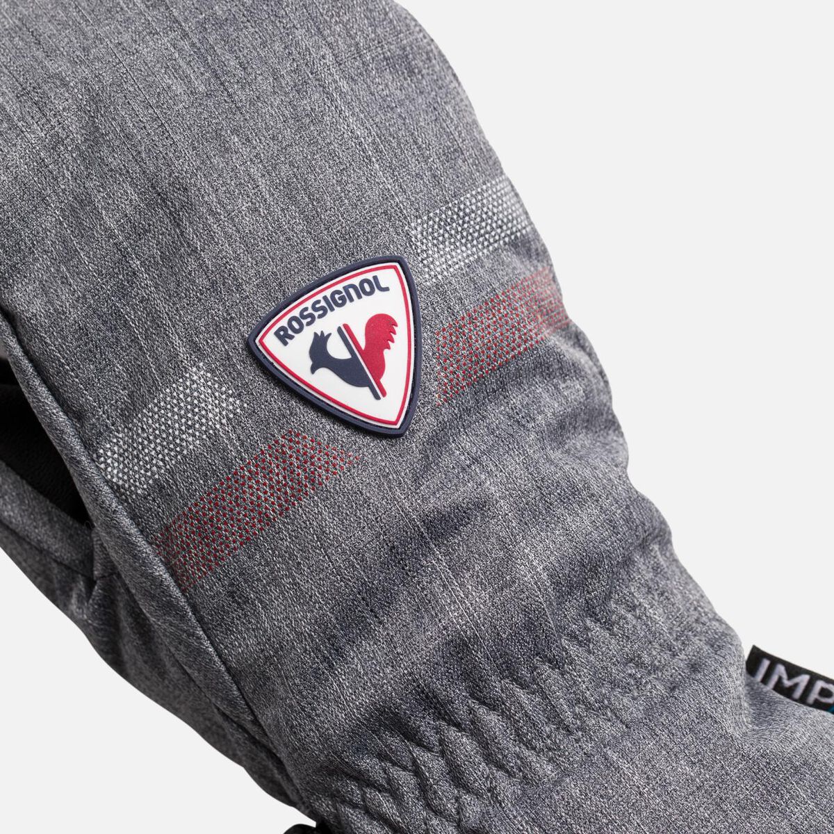 Rossignol Juniors' ROC Waterproof Ski Mittens Grey