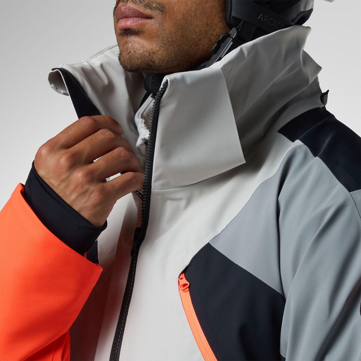 Rossignol Men's 4-Way Stretch Insulated Ski Jacket Grey