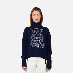 Rossignol Women's JCC Snow Angels Pullover blue