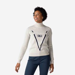 Rossignol Women's Victoire Turtleneck Knit Sweater Multicolor