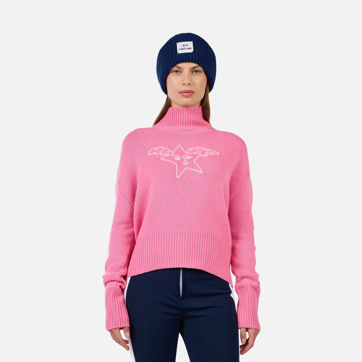 Rossignol Women's JCC Snow Angels Pullover Pink/Purple
