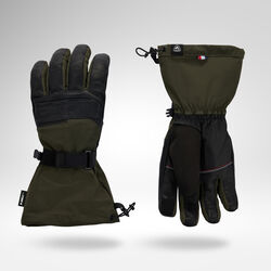 Rossignol Men's Leather Mix Ski Gloves R-Shell Dry [Ldw.value.EnumValue;@78b67f10
