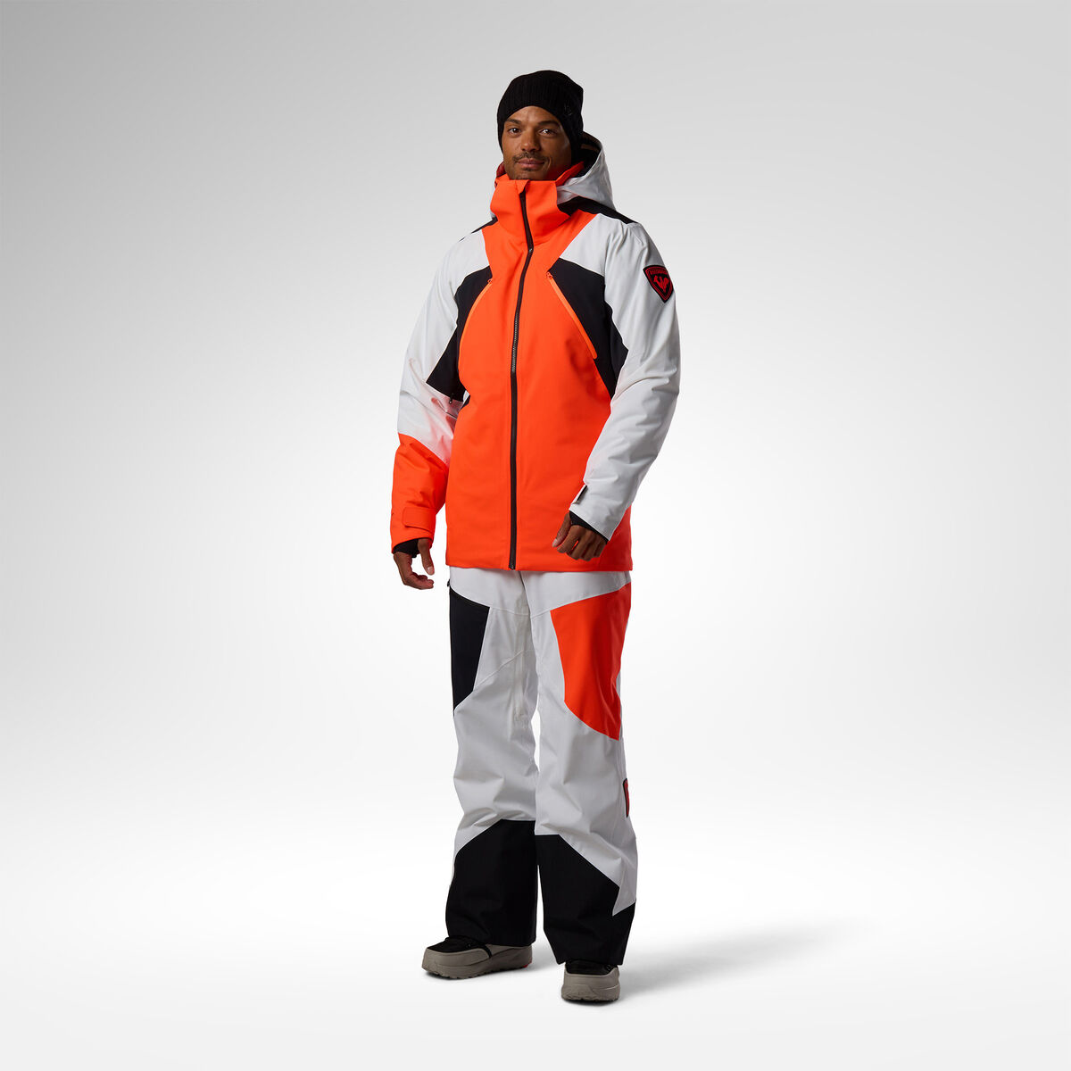 Rossignol Men's 4-Way Stretch Insulated Ski Jacket Red