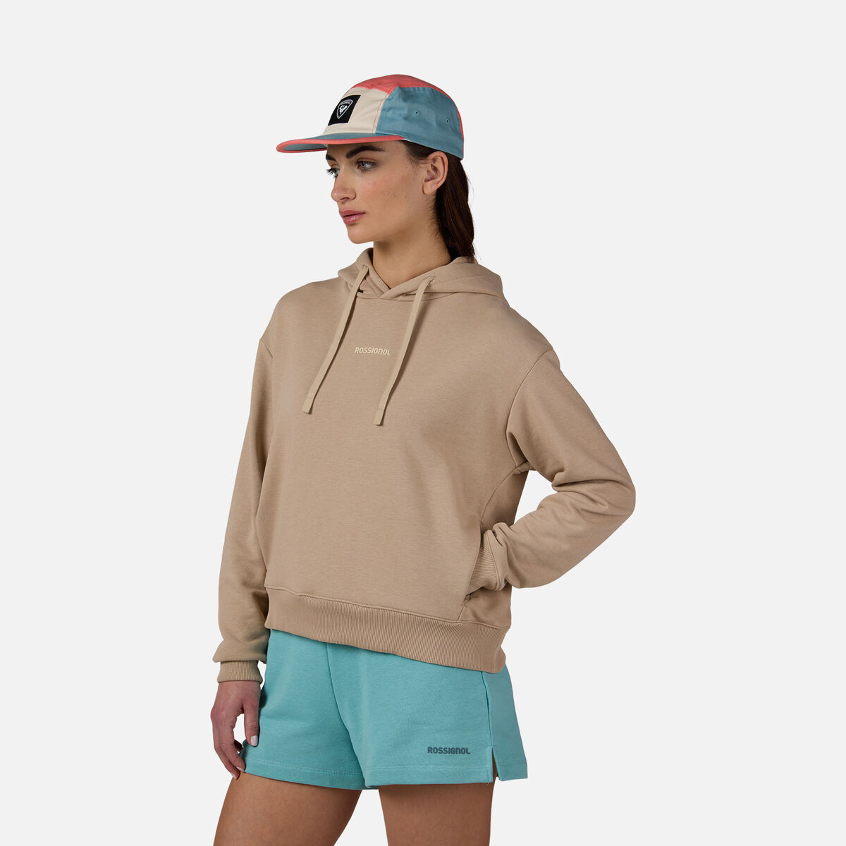 Rossignol Women's Waterfall Hoodie Sweatshirt Brown