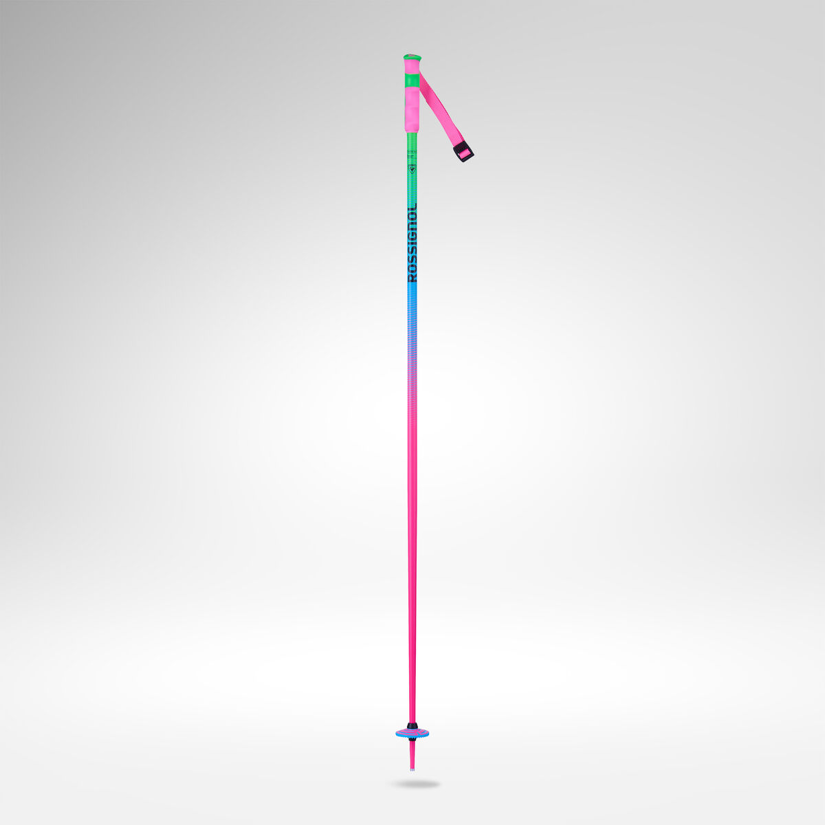 Rossignol Tactic Plus Rainbow Alpine Ski Poles Multicolor