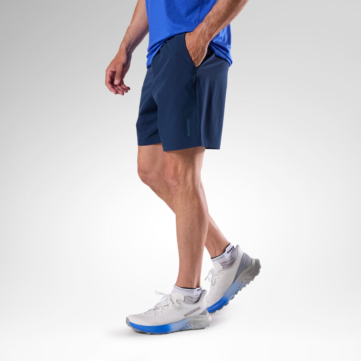 Rossignol Men's Sidelhorn Shorts 7' Blue