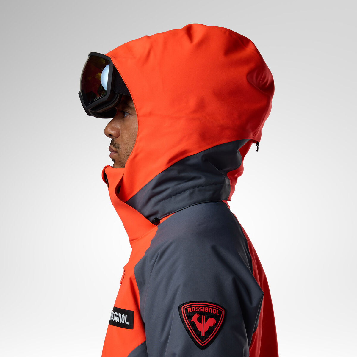 Rossignol Veste de ski isolante Hero pour hommes Rouge