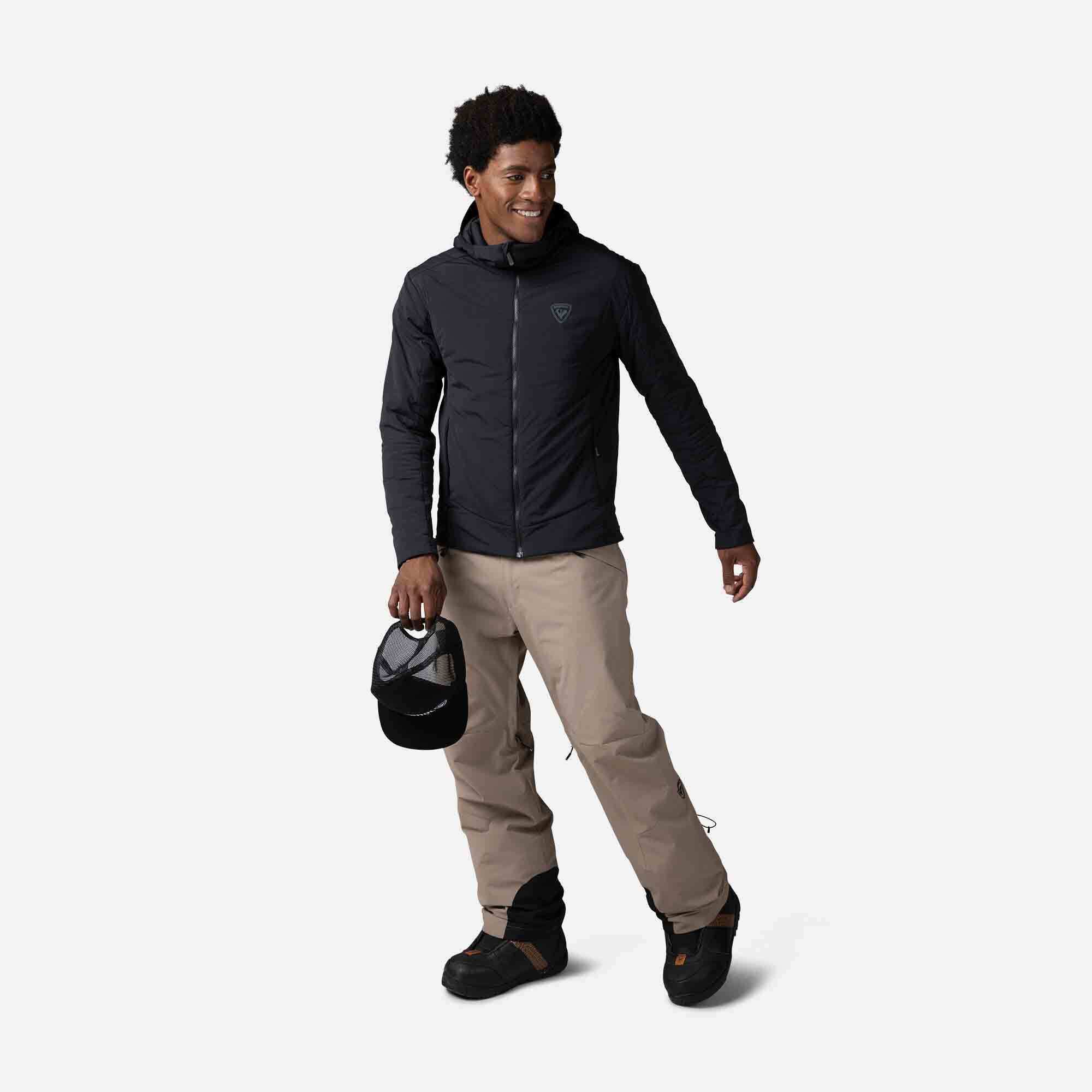 Men's Opside Light Insulated Hoodie Jacket | Black | Rossignol
