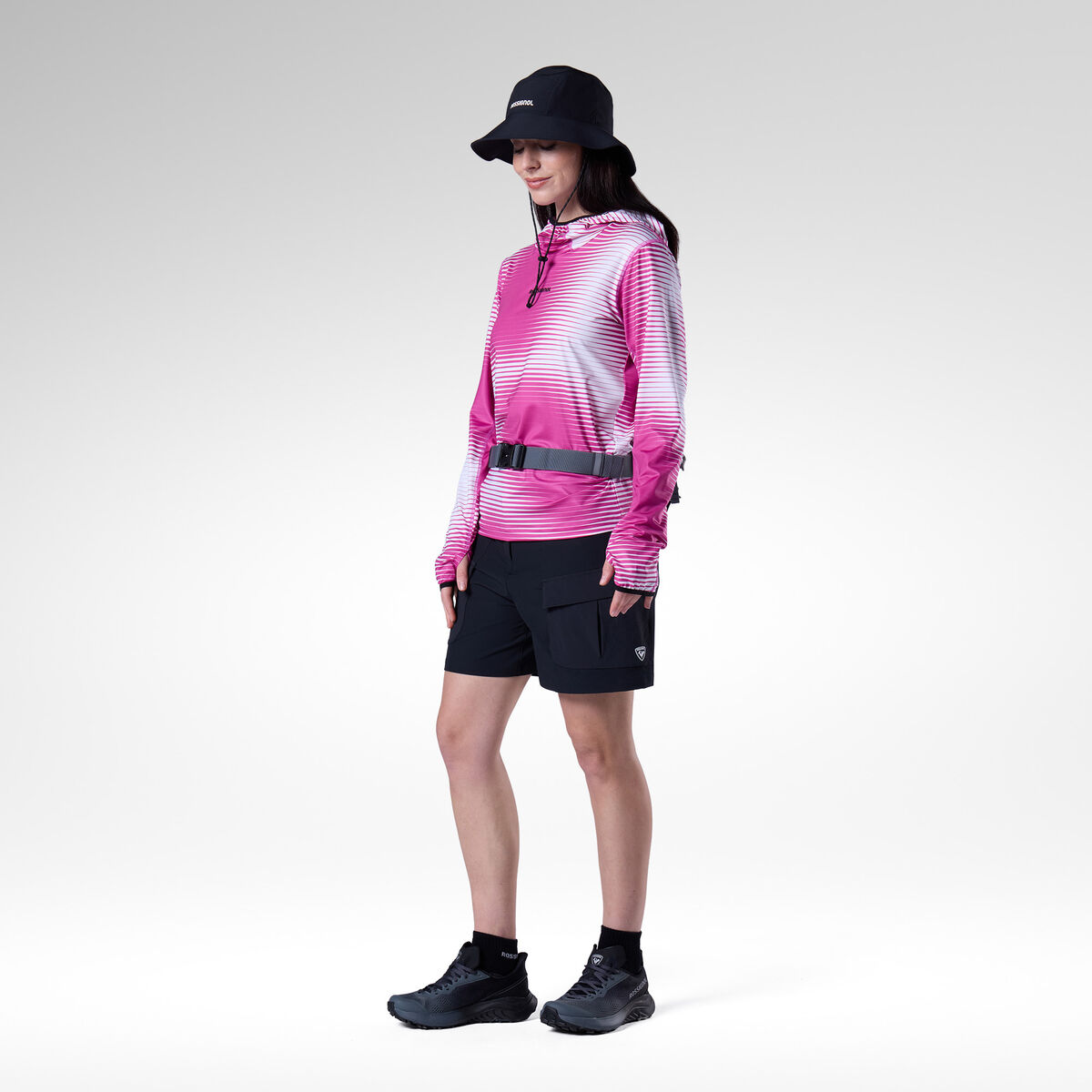 Rossignol Women's Westweg Sun Hoodie Pink/Purple