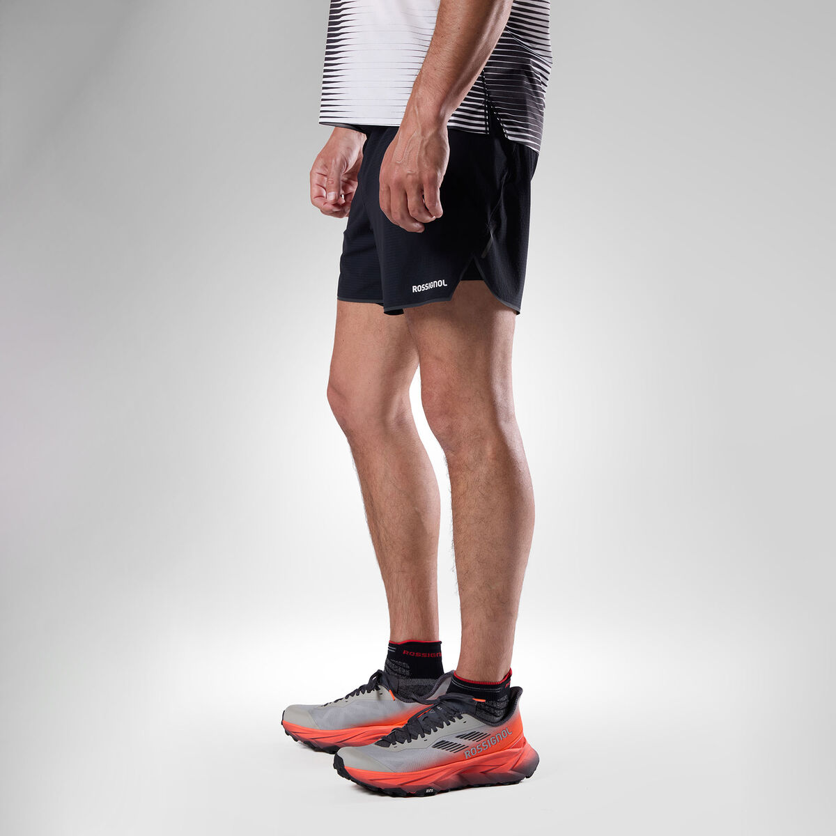 Rossignol Men's Sapa 2-in-1 Shorts 7" Black