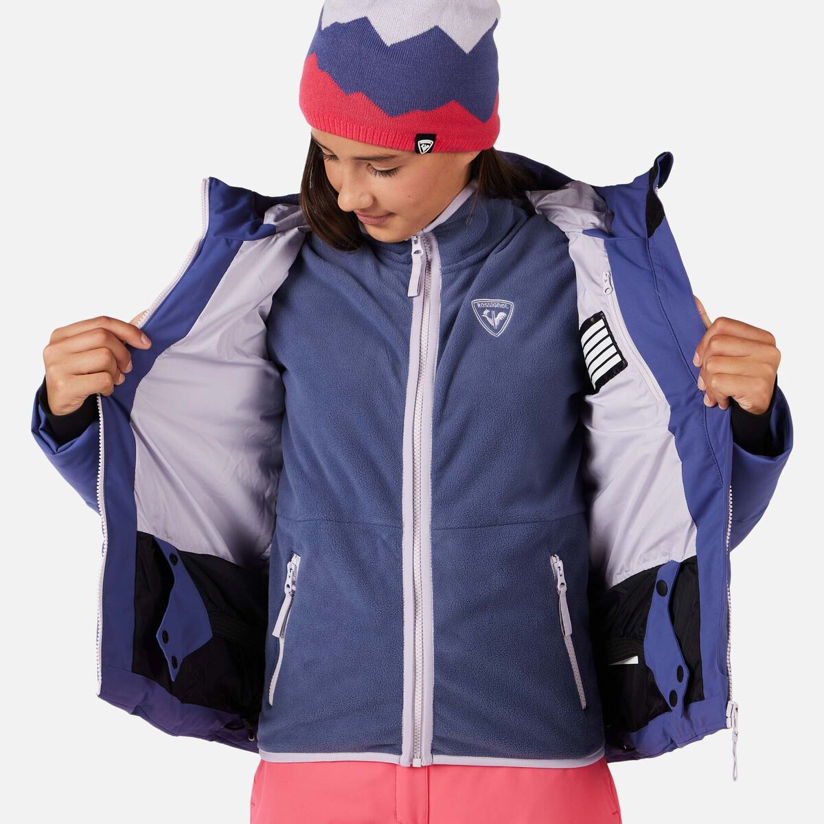 Rossignol Girls' Staci Ski Jacket Blue