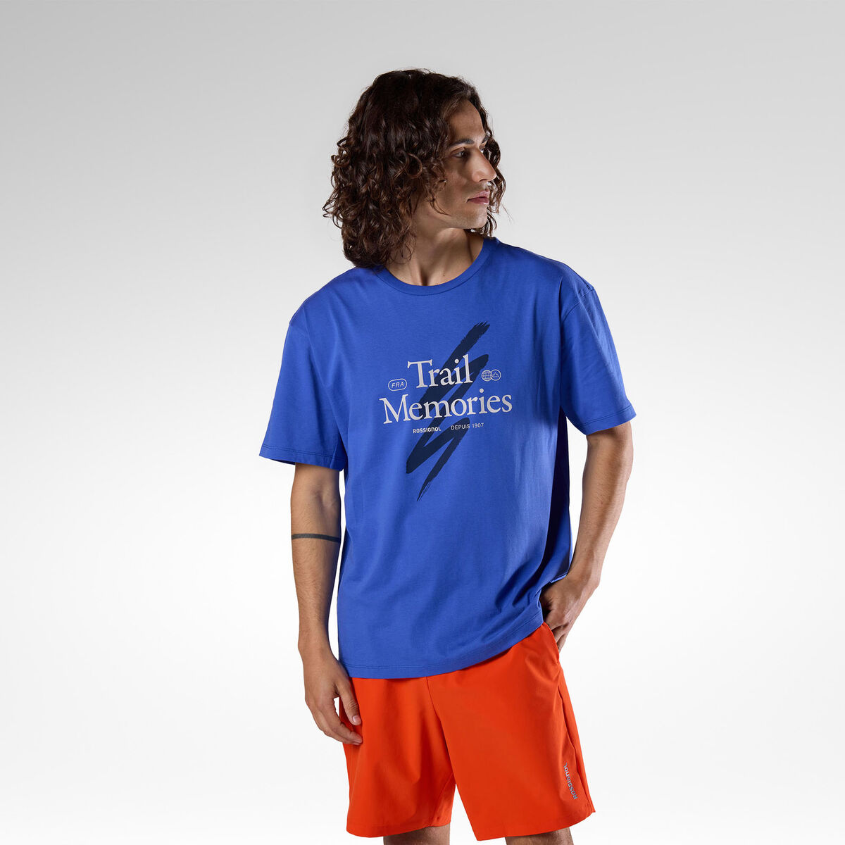 Rossignol T-shirt Waterfall graphique pour hommes 