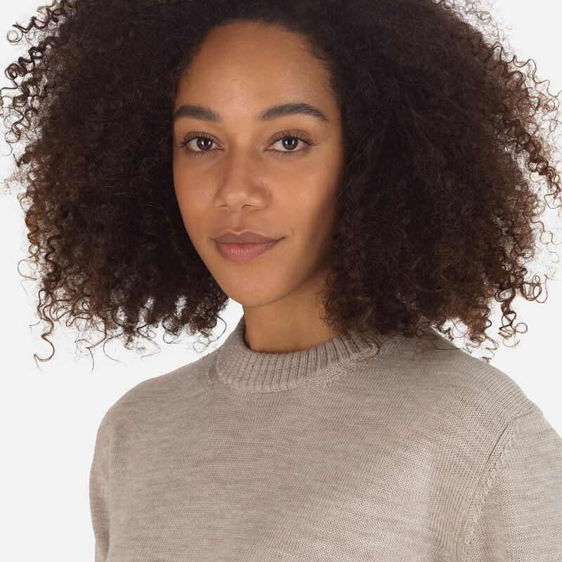 Women's Plain Knit Sweater TShirt & Tops Women Rossignol