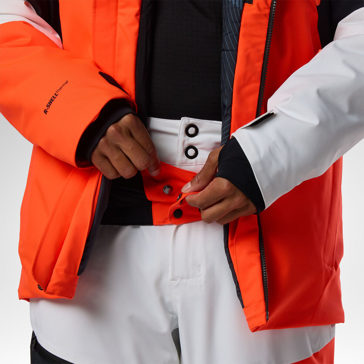 Rossignol Men's 4-Way Stretch Insulated Ski Jacket Red