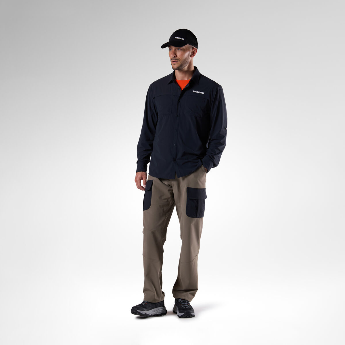 Rossignol Men's Long Sleeve Ventilation Shirt Black