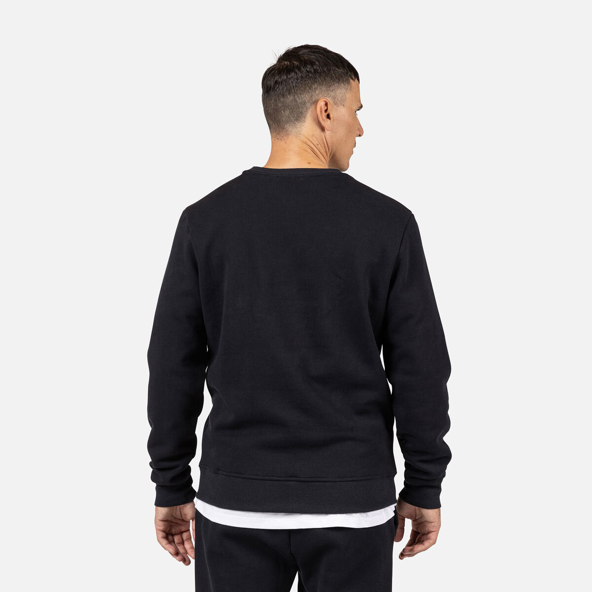 Rossignol Men's Prarion Crewneck Sweatshirt Black